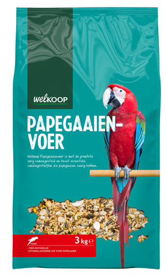 Welkoop Papegaaienvoer - Vogelvoer - 3 Kilogram