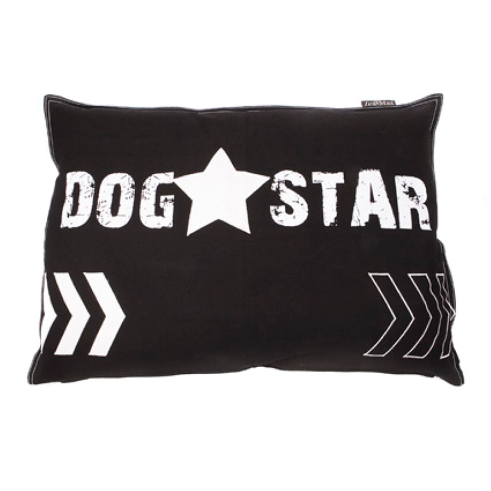 Lex & Max Dogstar - Hondenkussen - zwart - 15x70x100 cm Lex & Max Dogstar - Hondenkussen - zwart - 15x70x100 cm