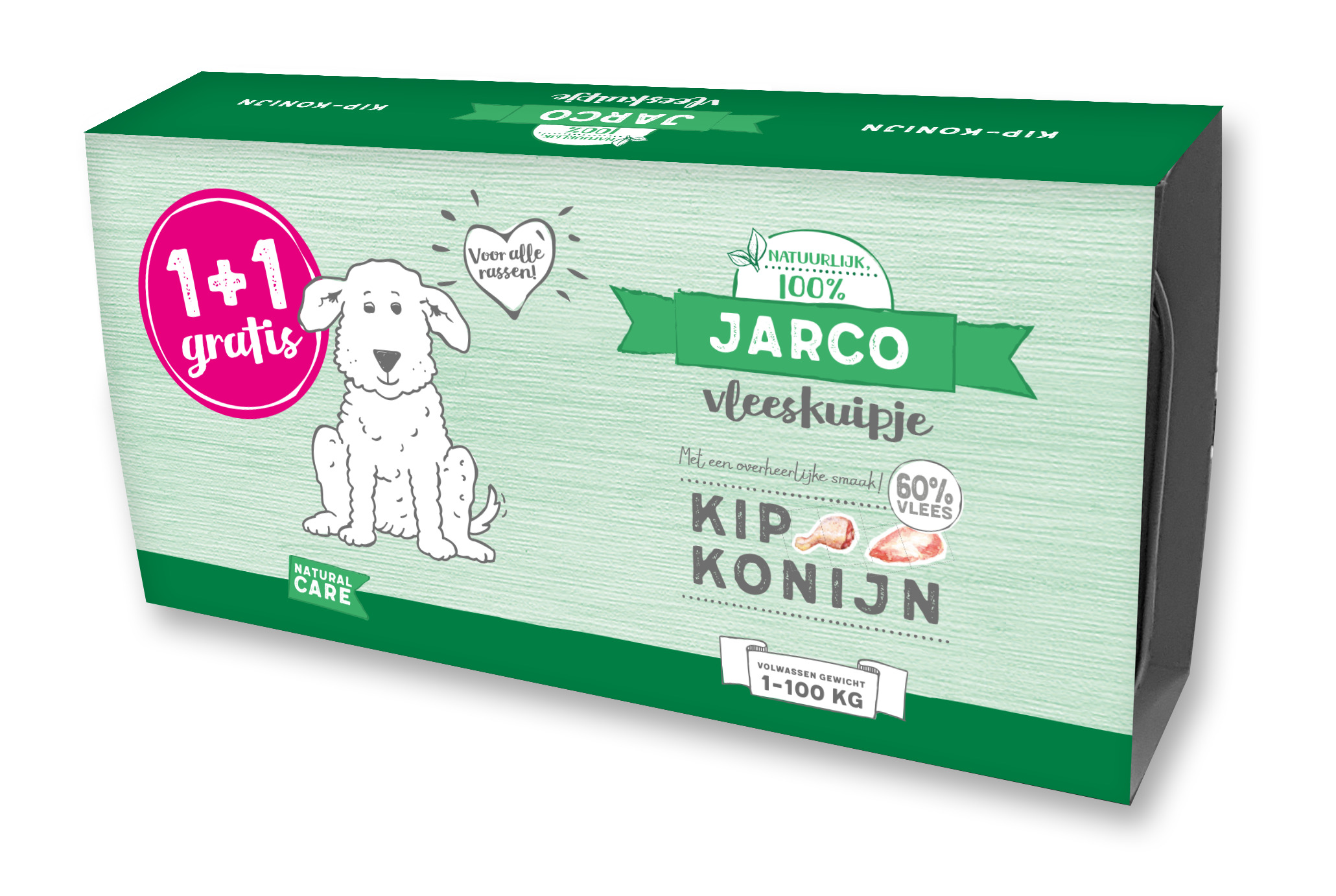 Jarco Dog Alu - Hondenvoer - 300 Gram - konijn, kip