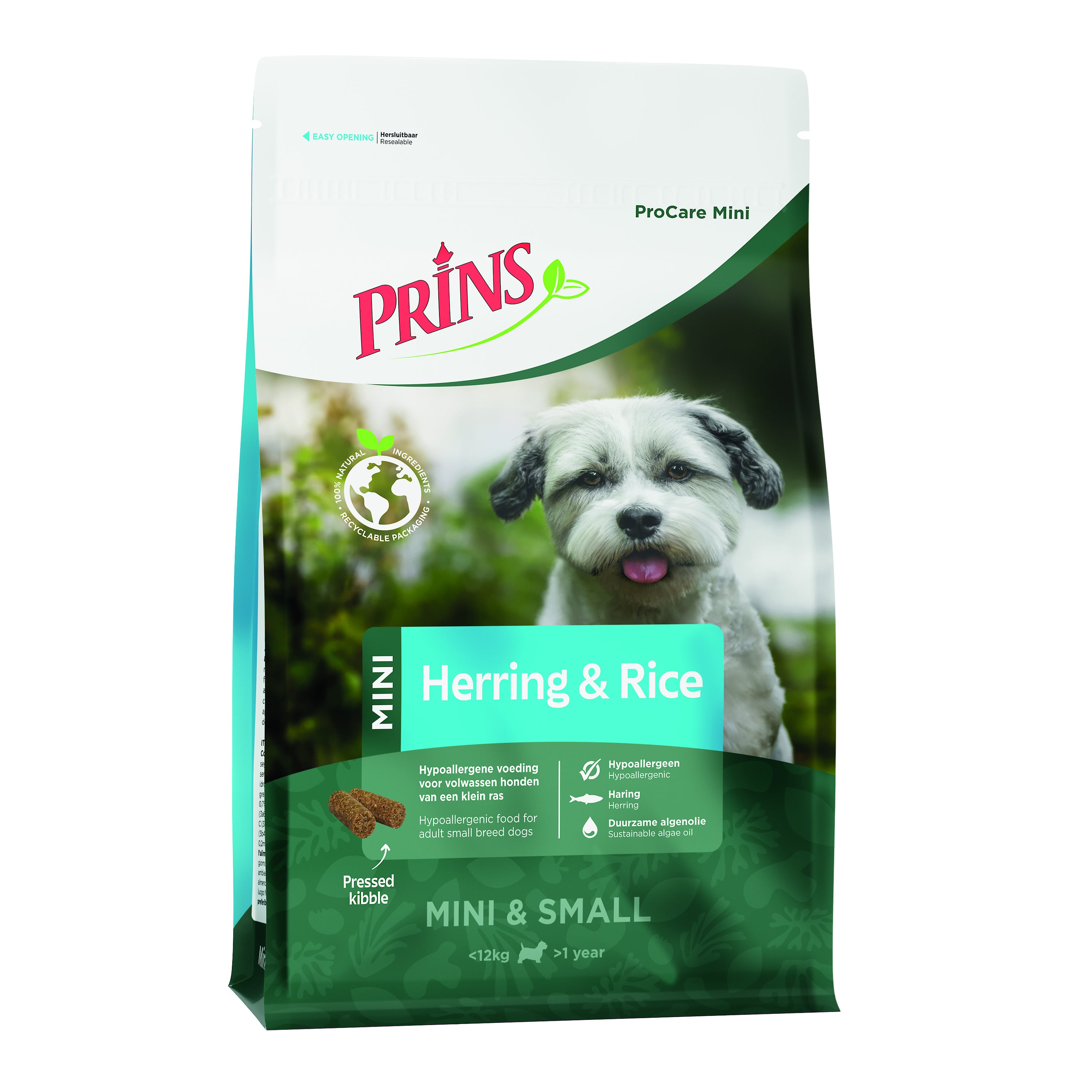Prins ProCare Mini Hypoallergeen - Hondenvoer - 3 Kilogram - haring, rijst Prins ProCare Mini Hypoallergeen - Hondenvoer - 3 Kilogram - haring, rijst