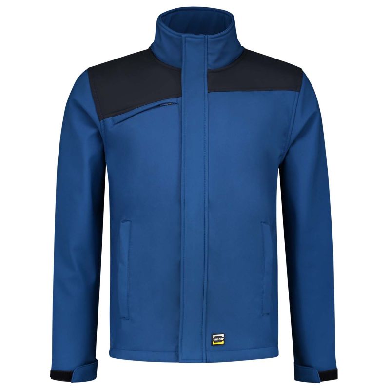 Tricorp Bicolor 402021 - Softshell jas - Kobalt Donkerblauw - 3XL