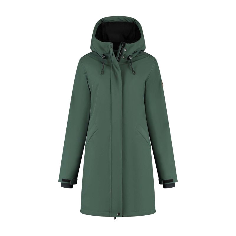 Travelin Elina - Softshell jas - Groen - 2XL