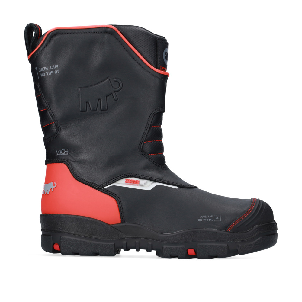 Bata Mammoet Barge - Brede leest - Werklaarzen - Zwart - 42