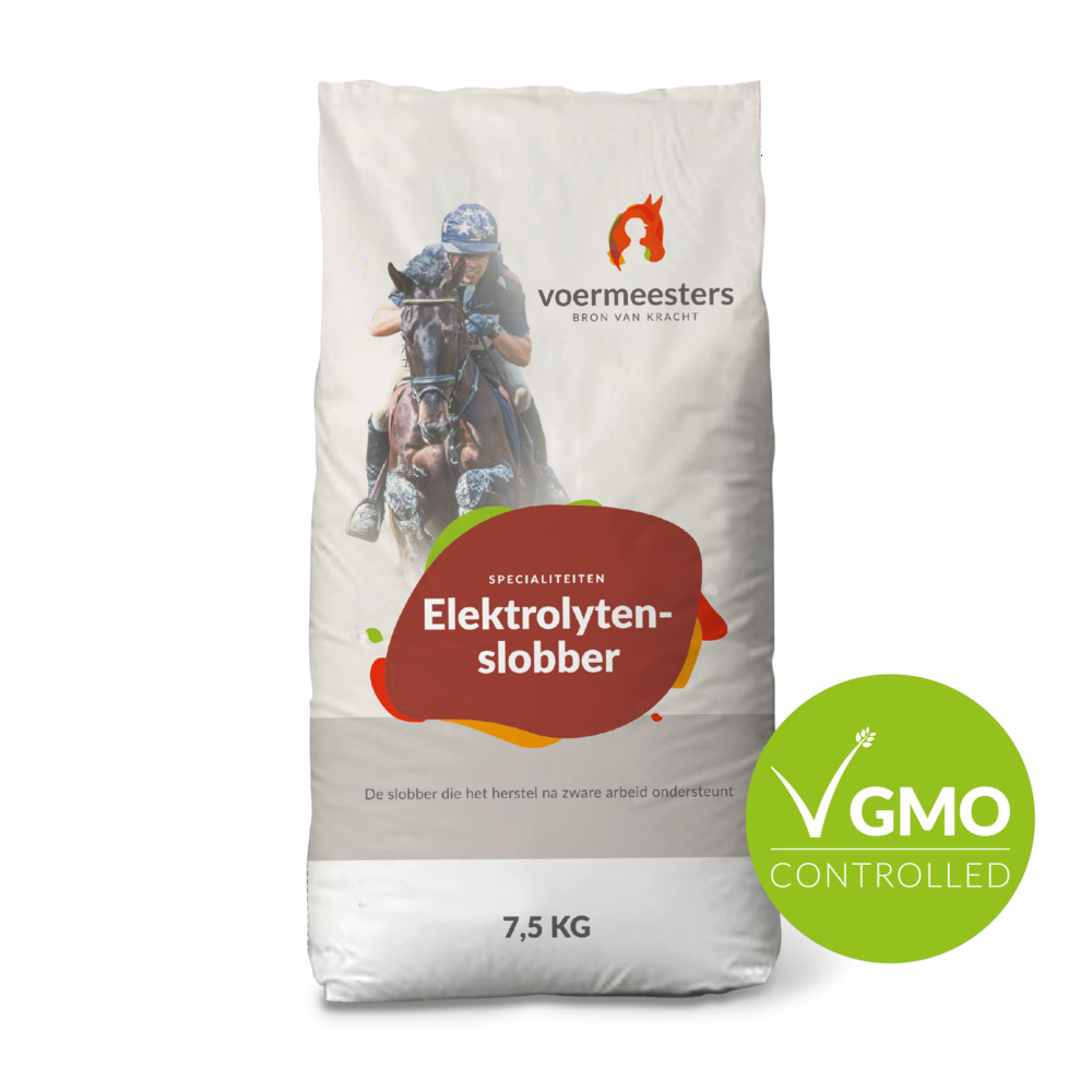 Voermeesters Elektrolyten Slobber - Specialiteit - 7.5 Kilogram - Zak