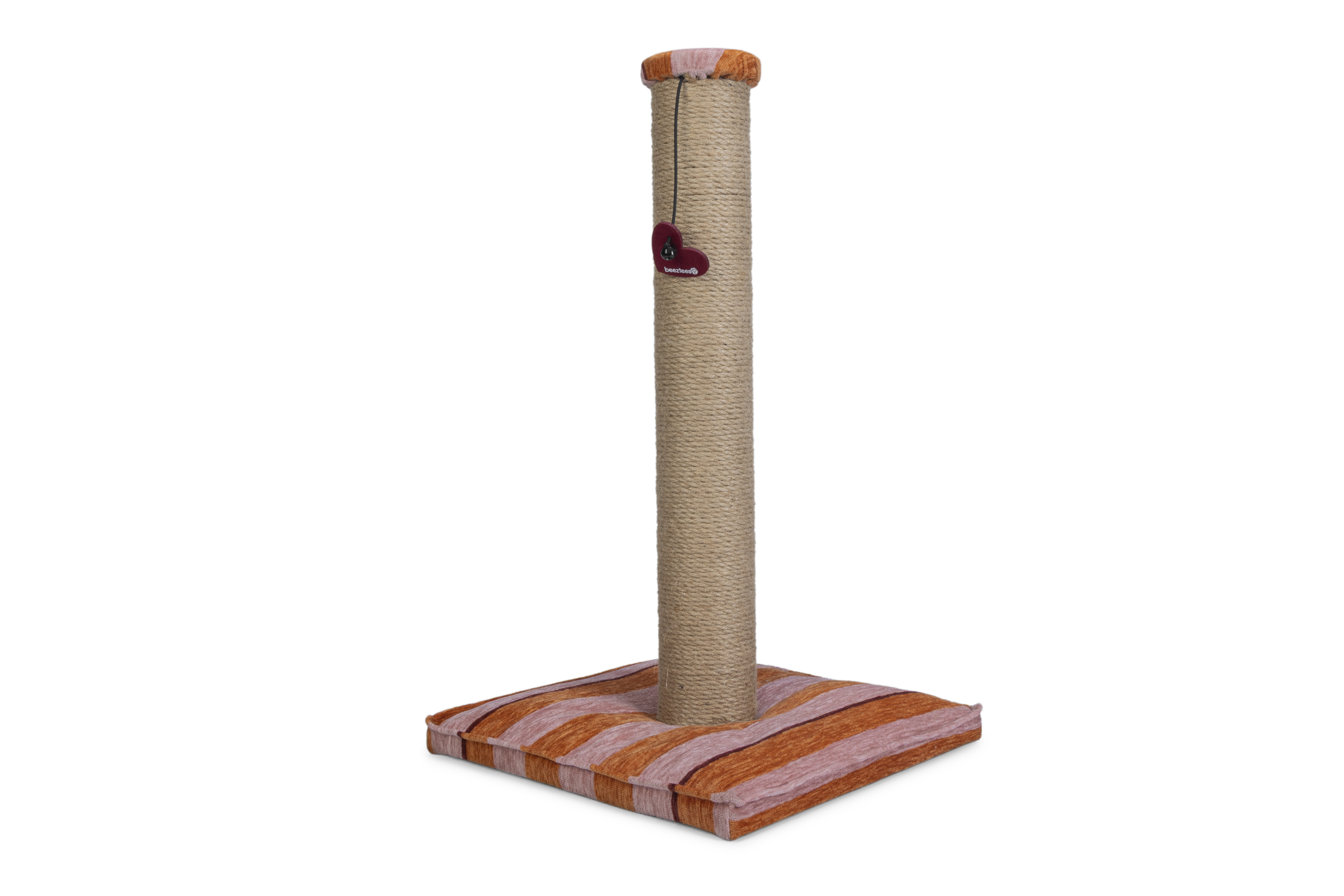 Beeztees Stripez - Krabpaal - Roze - 60x35x35 cm Beeztees Stripez - Krabpaal - Roze - 60x35x35 cm