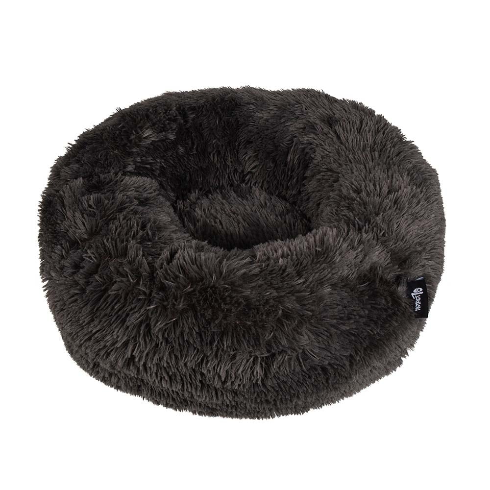 District 70 Fuzz - Fluffy hondenmand - Grijs - 20x60x1 cm - M