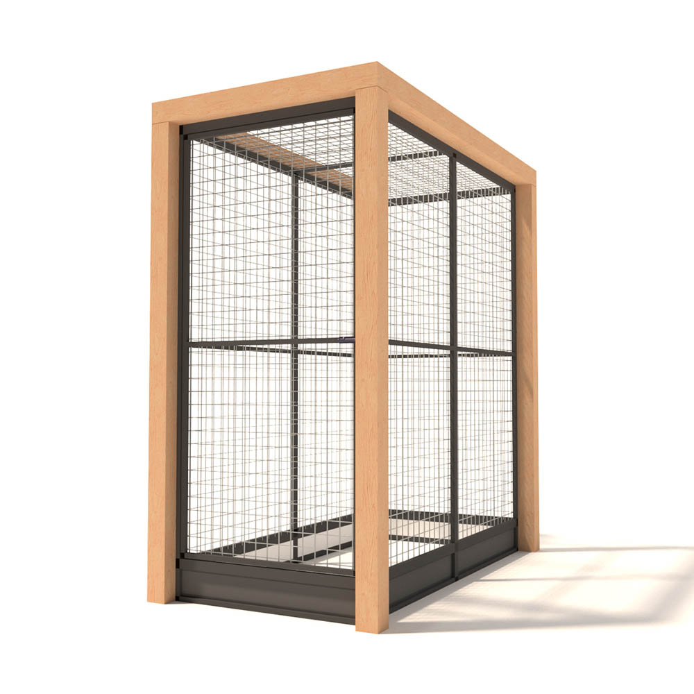 Glorenza Valentijn - Kattenren - Antraciet - 202x190x103 cm