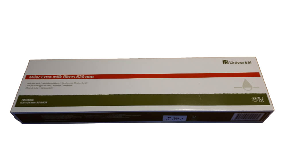 Milac 62 cm - Buisfilters - 100 Stuks