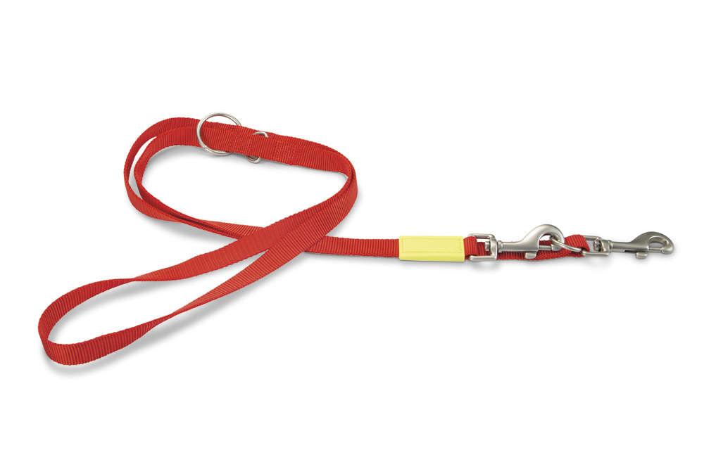 Beeztees Uni - Dressuurlijn - Trainingslijn Hond - rood - 200 cm