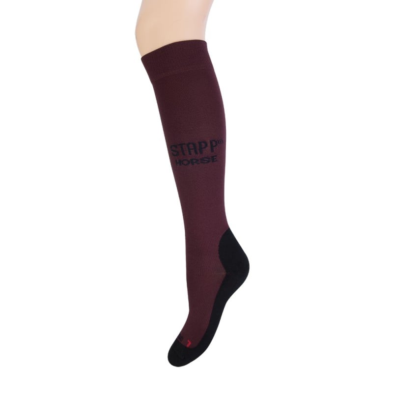 Stapp horse Deocell - Paardrijsokken - Rood - 35-38