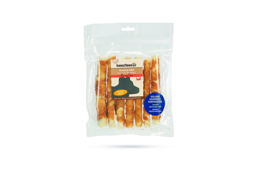 Beeztees Kauwstick- Hondensnack - 7 Stuks - Kip - M Beeztees Kauwstick- Hondensnack - 7 Stuks - Kip - M
