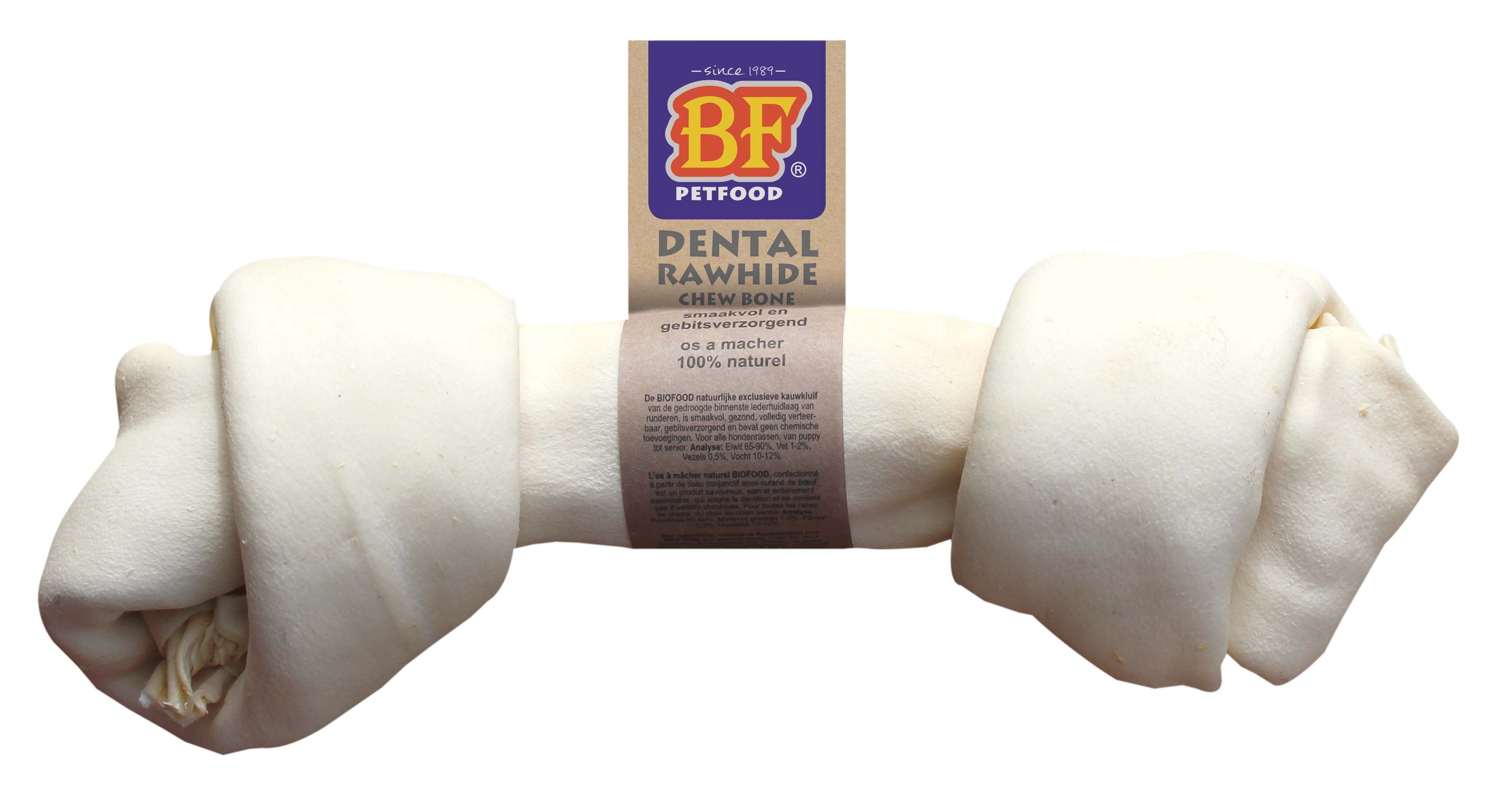 BF Petfood Knoopbot Dental - Hondensnack - dental - L BF Petfood Knoopbot Dental - Hondensnack - dental - L
