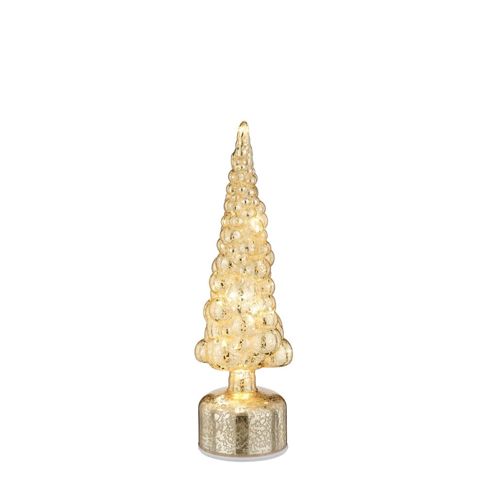 Mica Decorations Kerstboompje - Kerstdecoratie - Wit - 34x9.5 cm Mica Decorations Kerstboompje - Kerstdecoratie - Wit - 34x9.5 cm