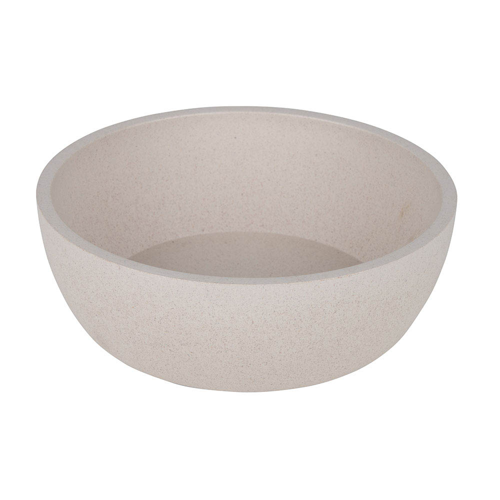 District 70 Bamboe - Voerbak - Beige - 14 cm