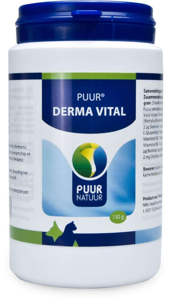 Puur Vitaal Huid en Vacht - Voedingssupplement - 150 Gram