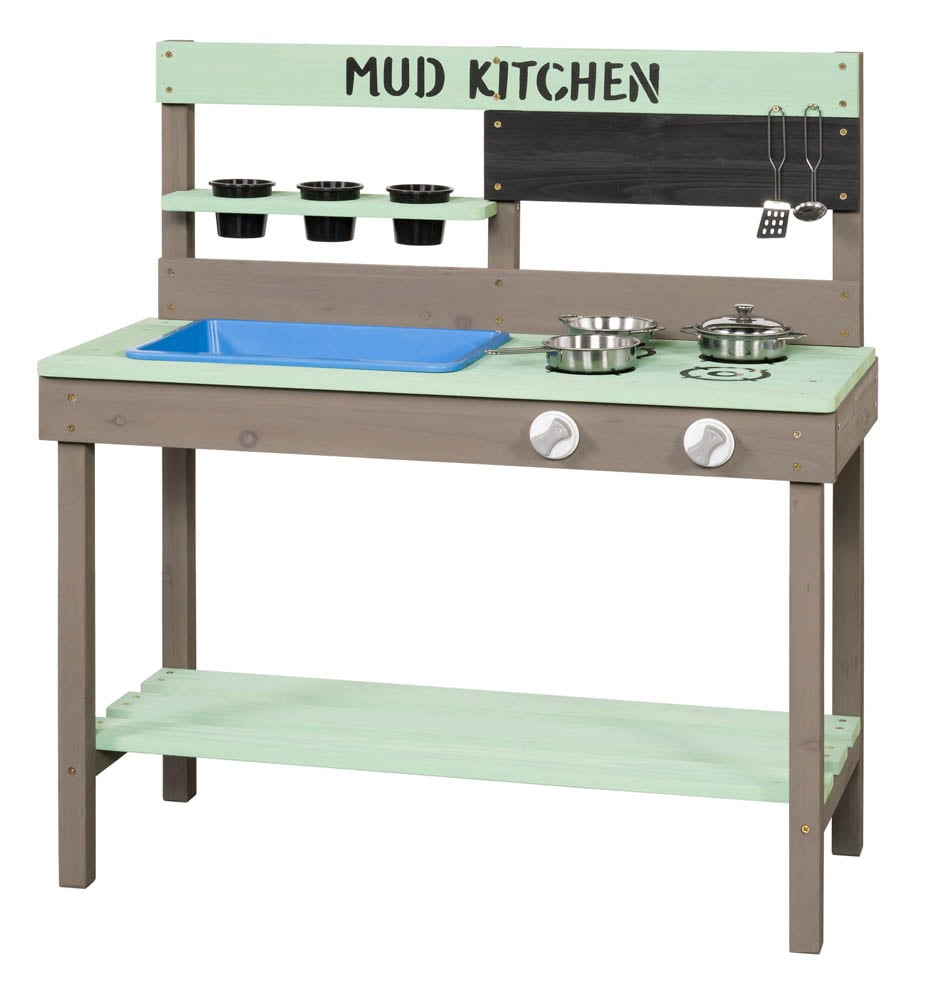 Swing King Mud - Speelkeuken - 6.7 Kilogram - Groen - Hout