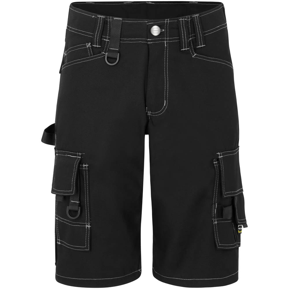 Tricorp 502006 Canvas Kort - Korte Werkbroek - Zwart - 48