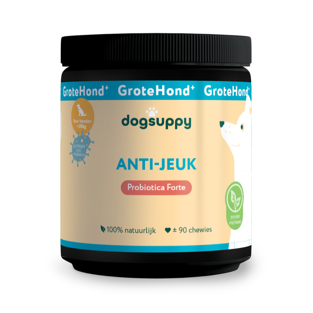 Dogsuppy Probiotica Forte - Anti Jeuk - Grote hond - 88 Gram - Insecten Dogsuppy Probiotica Forte - Anti Jeuk - Grote hond - 88 Gram - Insecten