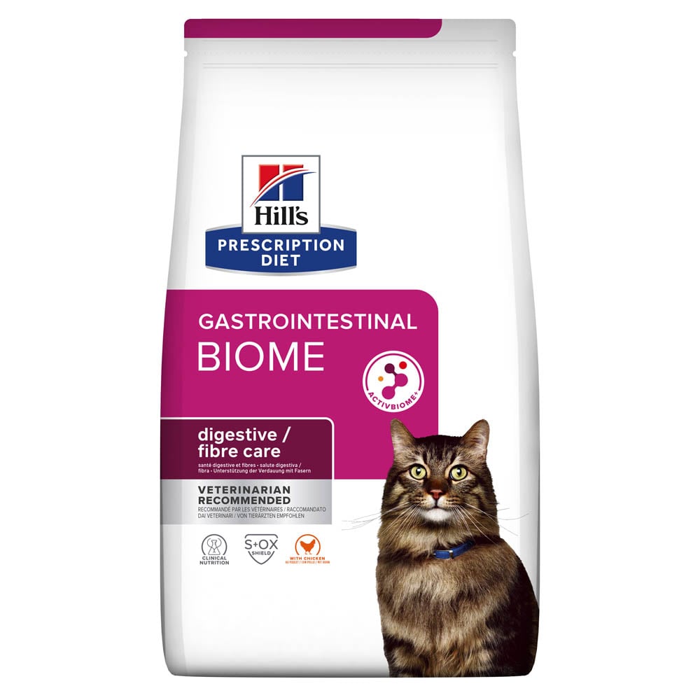 Hill's Prescription Diet Gastrointestinal Biome - Kattenvoer - 8 Kilogram - kip