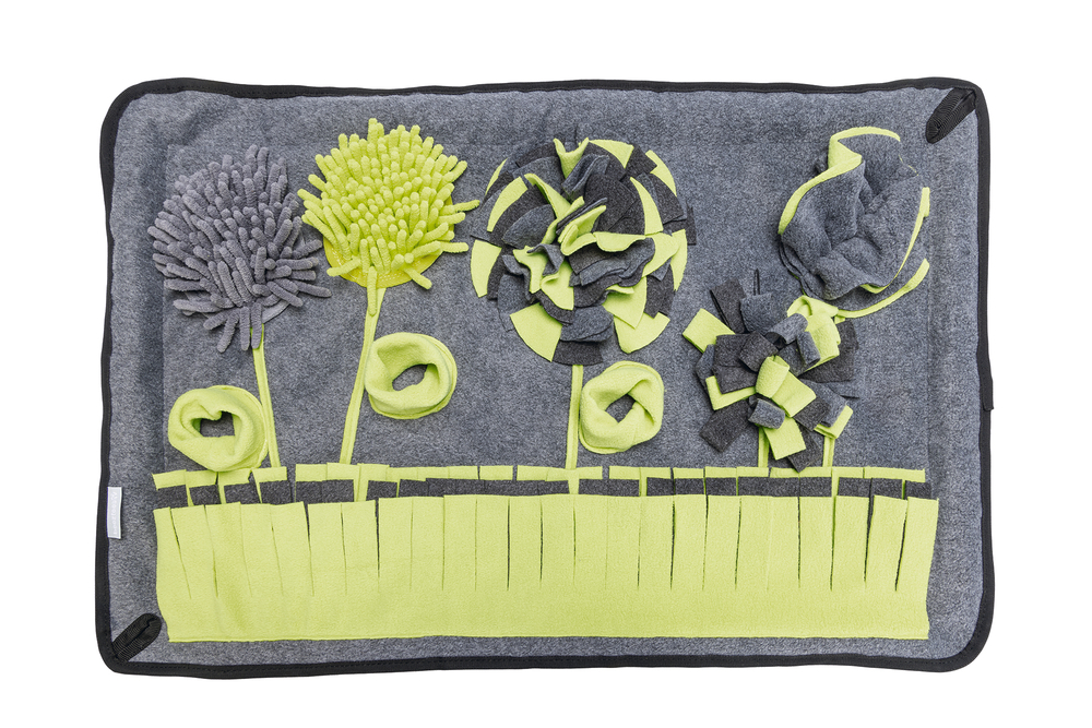 Beeztees Flora - Snuffelmat - Hondenspeelgoed - multi - 7x45x70 cm