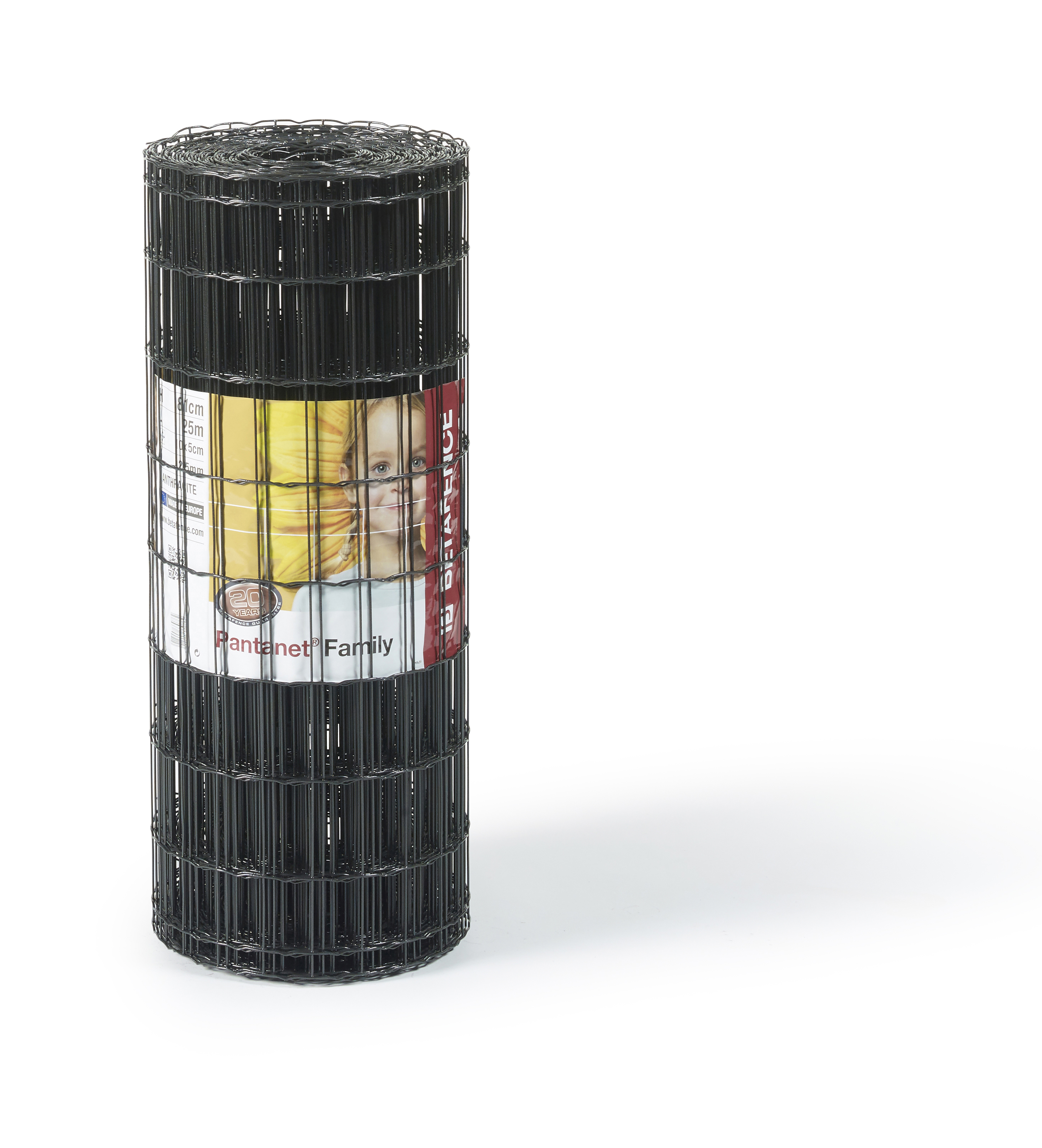 Betafence - Pantanet Family - Gelast tuingaas - Antraciet - 81 cm - 86x36x36 cm - 250 cm