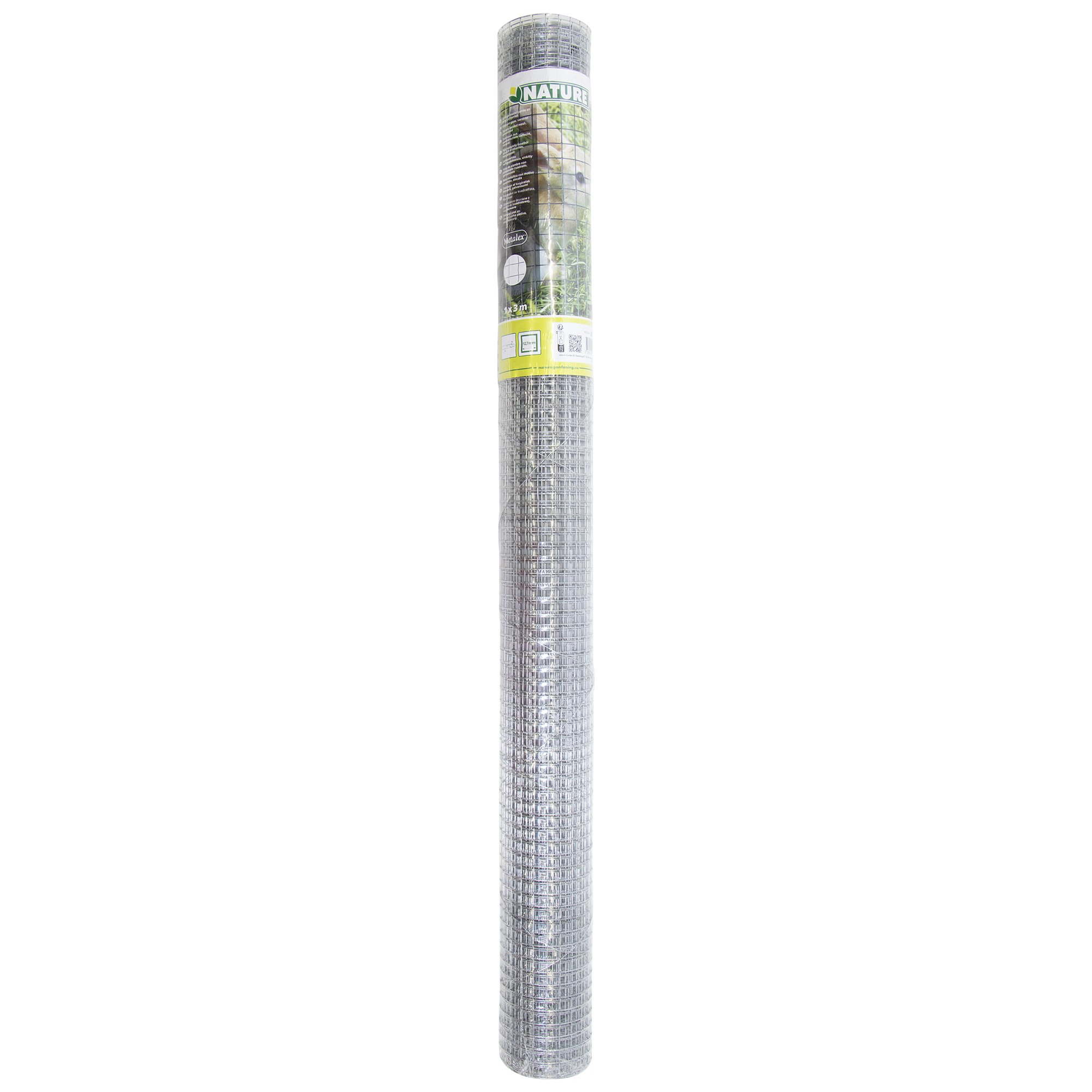 Nature vierkant verzinkt 12,7mm - Gaas - 100 cm - 100x300 cm - 300 cm