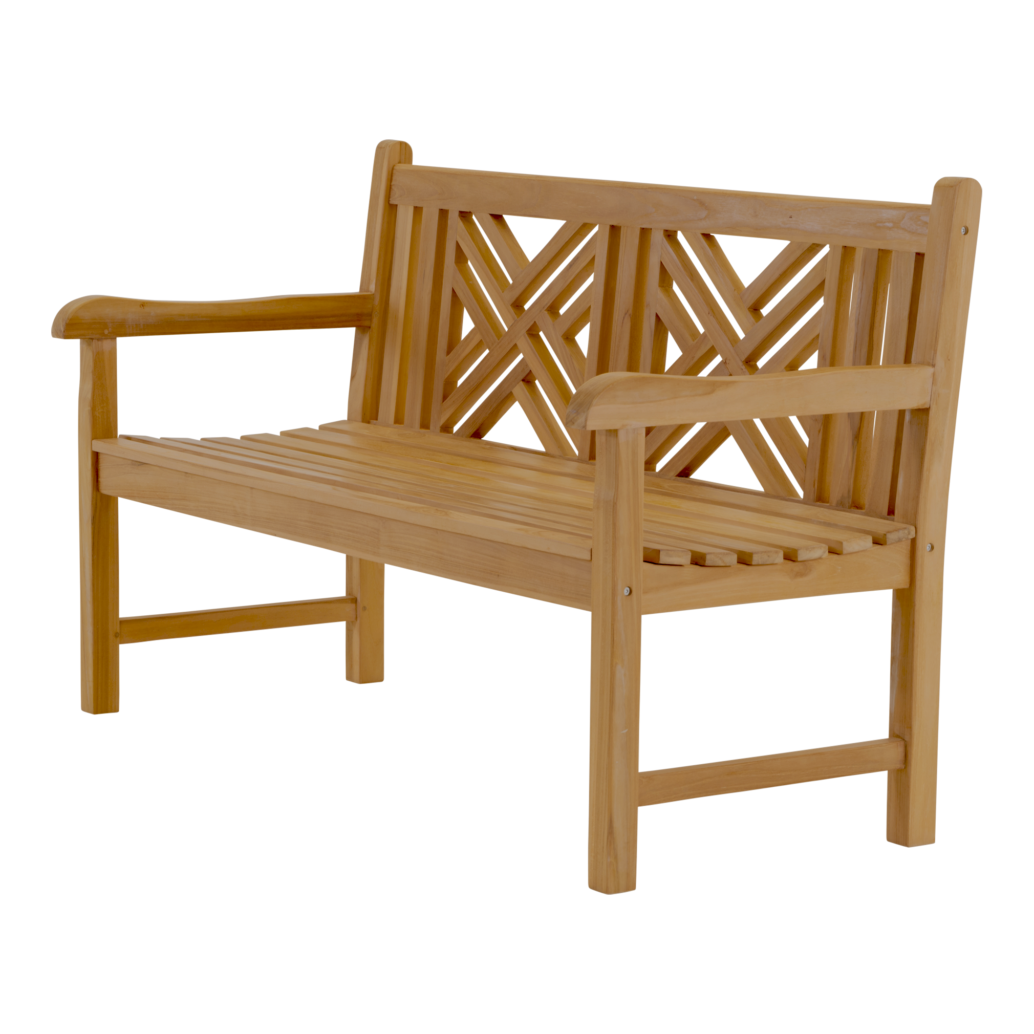 Lesli Living Teak - Tuinbank - Teak - 92x64x150 cm Lesli Living Teak - Tuinbank - Teak - 92x64x150 cm
