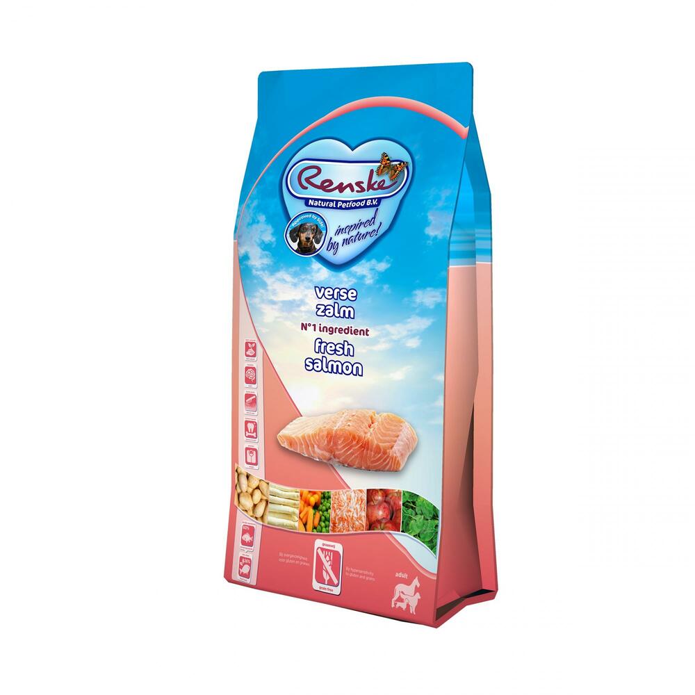 Renske Adult - Hondenvoer - 12 Kilogram - zalm