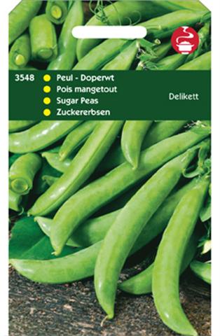 Hortitops Peulen Pisum sativum Delikett (Sugar Snap) - Peulvruchten