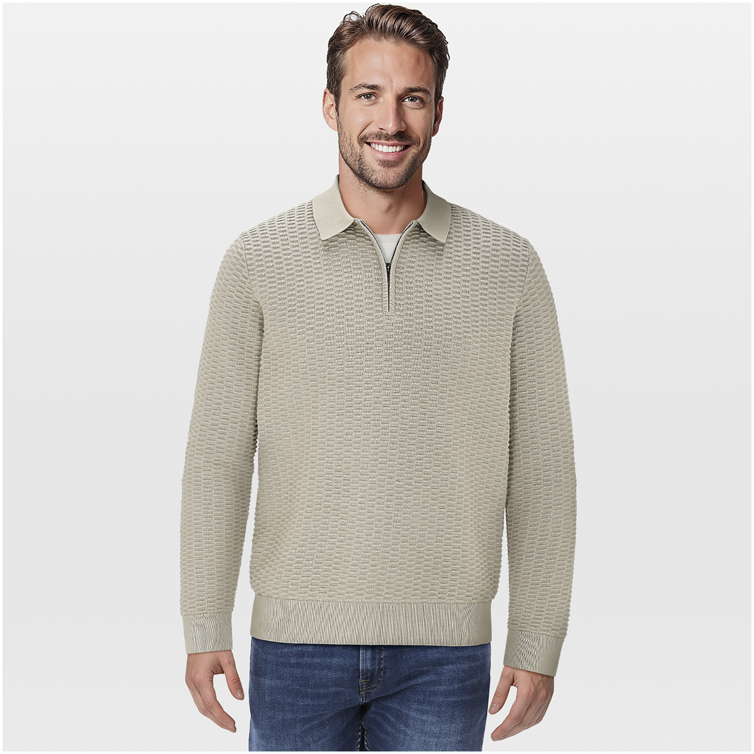 VELESTE Twan - Trui - Bruin - 3XL