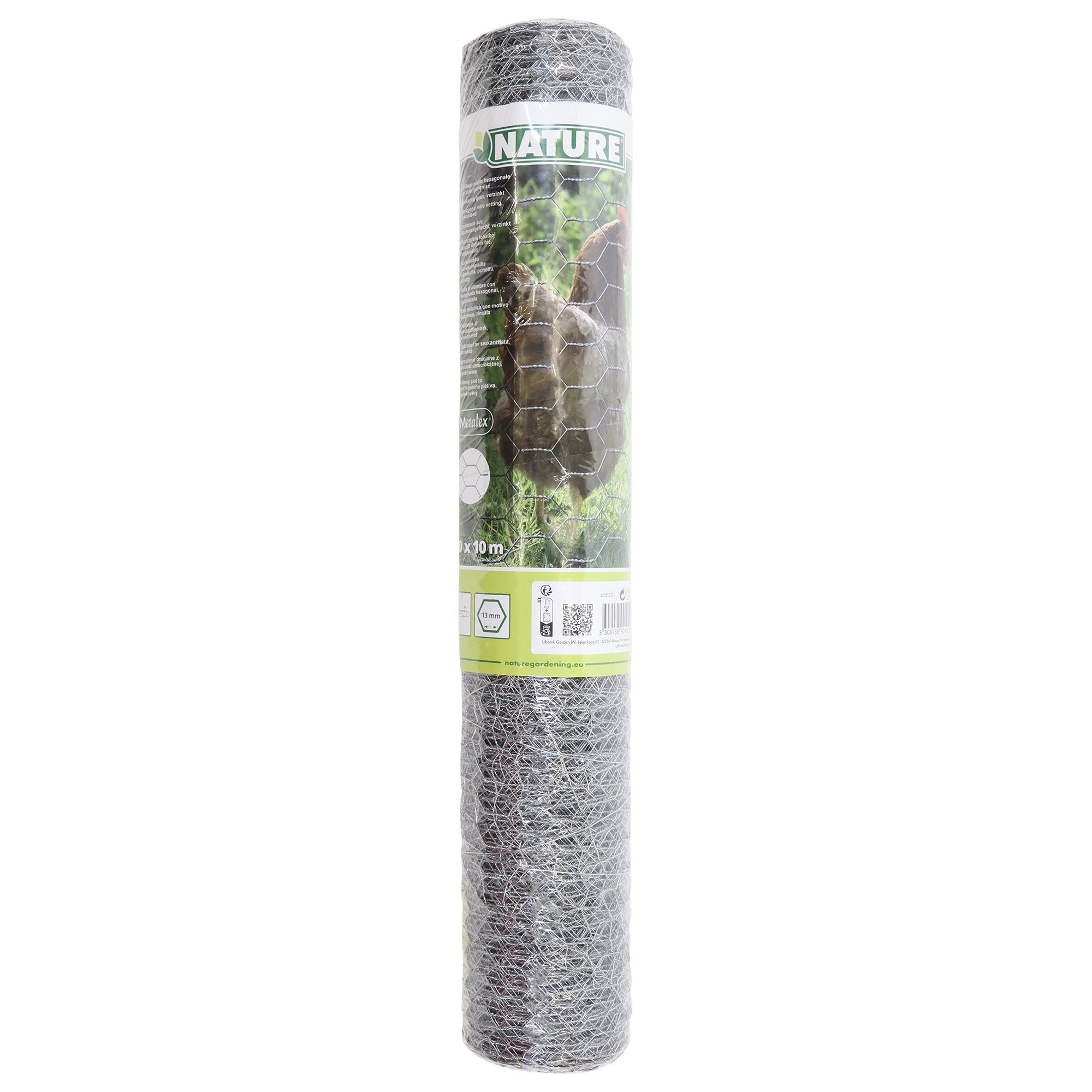 Nature zeshoekig verzinkt 13mm - Gaas - 50 cm - 50x1000 cm - 1000 cm
