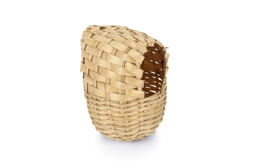 Beeztees Pitrietnest Exoten - Nestmateriaal - Bruin - Groot