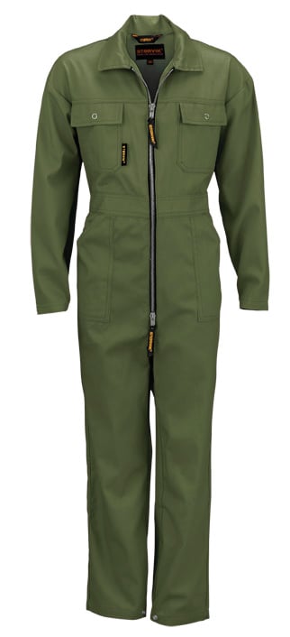 Störvik Nicky - Kinderoverall - Olijfgroen - 68/74