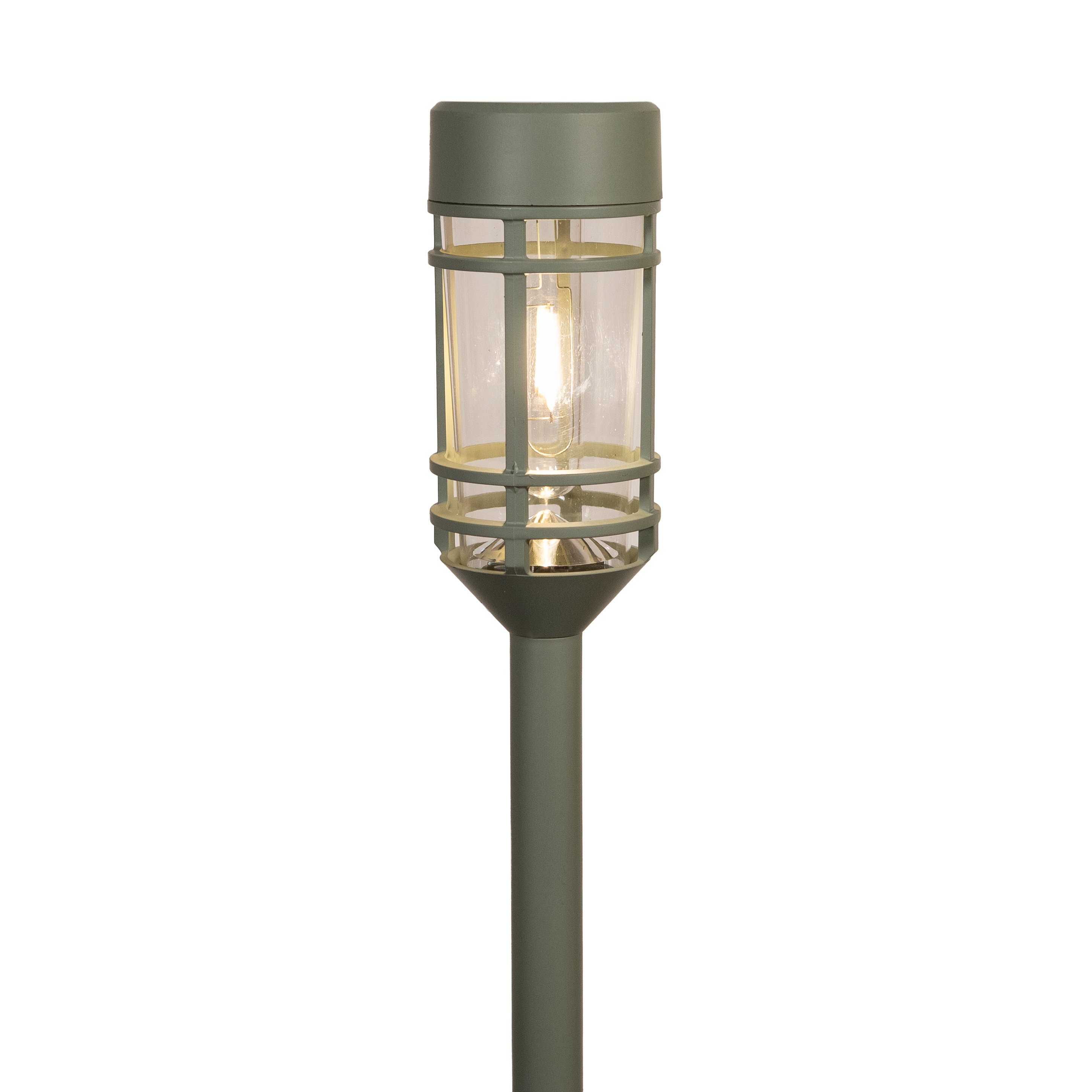 Annas Collection - Solar Fakkel - Olijf - Klassiek warm wit - 48x7x7 cm