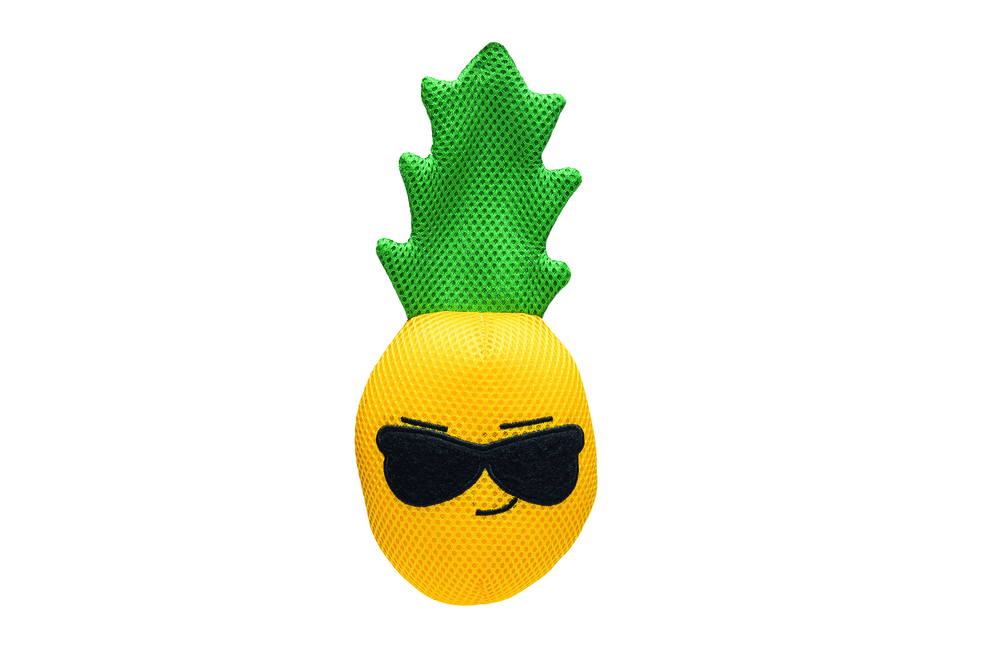 Beeztees Ananas Anne - Waterspeelgoed Hond - Geel - 32.5x11.2x7.2 cm