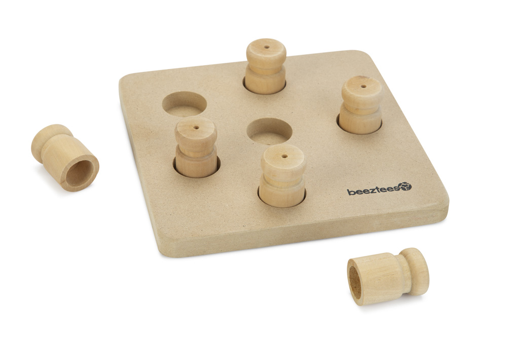 Beeztees Trainingsspel Ozo - Puzzel - Hondenspeelgoed - Bruin