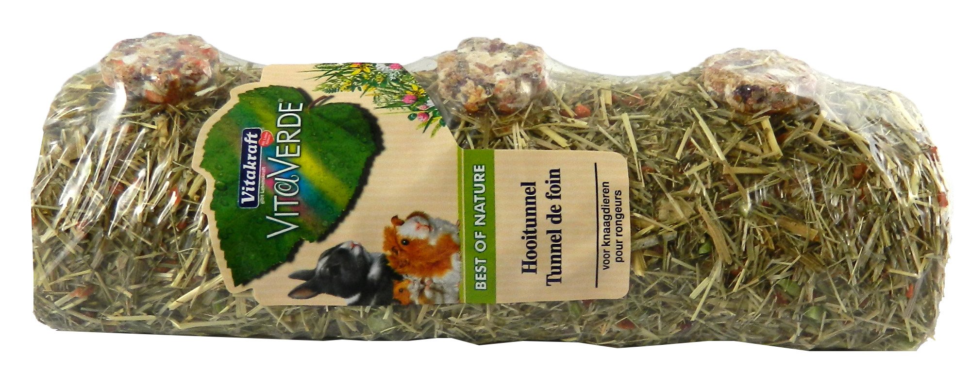 Vitakraft Vita Verde Hooi Tunnel - Knaagdiersnack - S