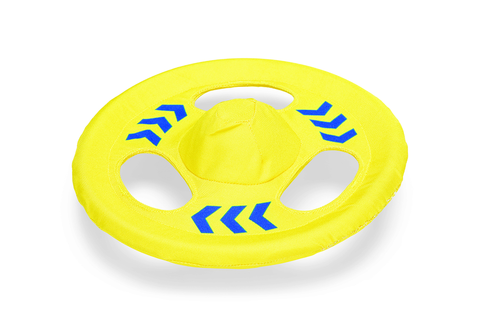Beeztees Tof - Frisbee Fetch - Hondenspeelgoed - Geel - 34x24x2 cm