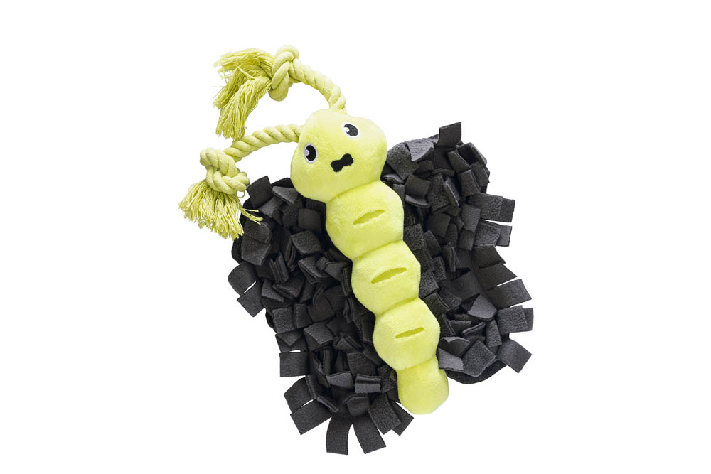 Beeztees Hide and Seek Vlinder - Snuffelmat - Hondenspeelgoed - Multi - 5x24.5x30 cm