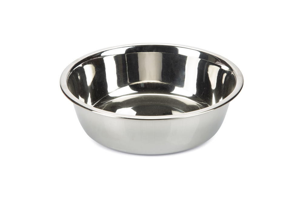 Beeztees Rvs - Voerbak - Zilver - 14 cm