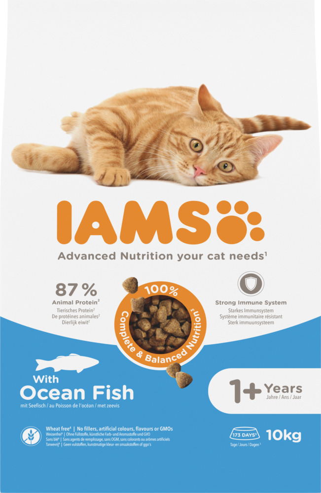 IAMS Adult - Kattenvoer - 10 Kilogram - vis
