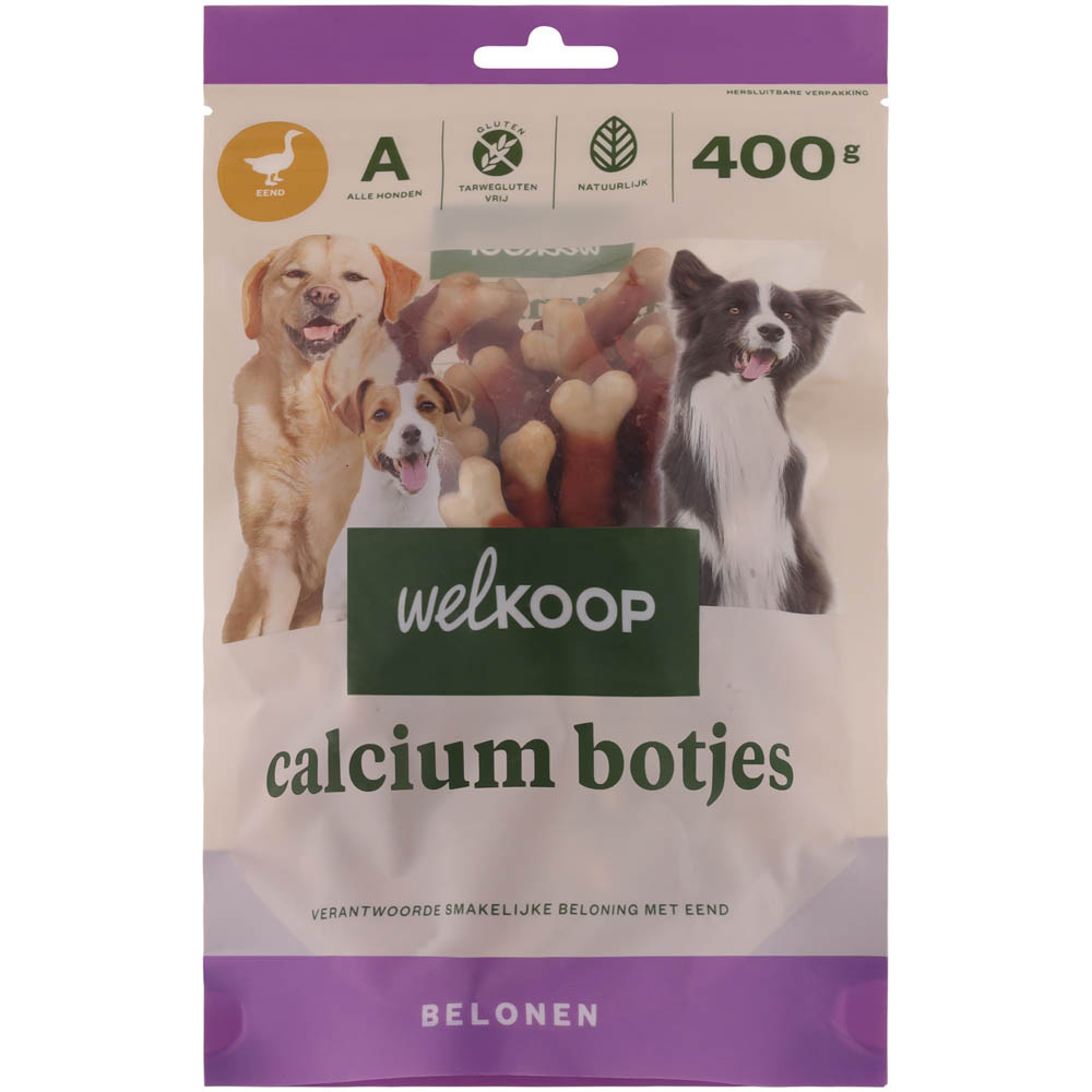 Welkoop - Calcium Botjes - 400 Gram - eend
