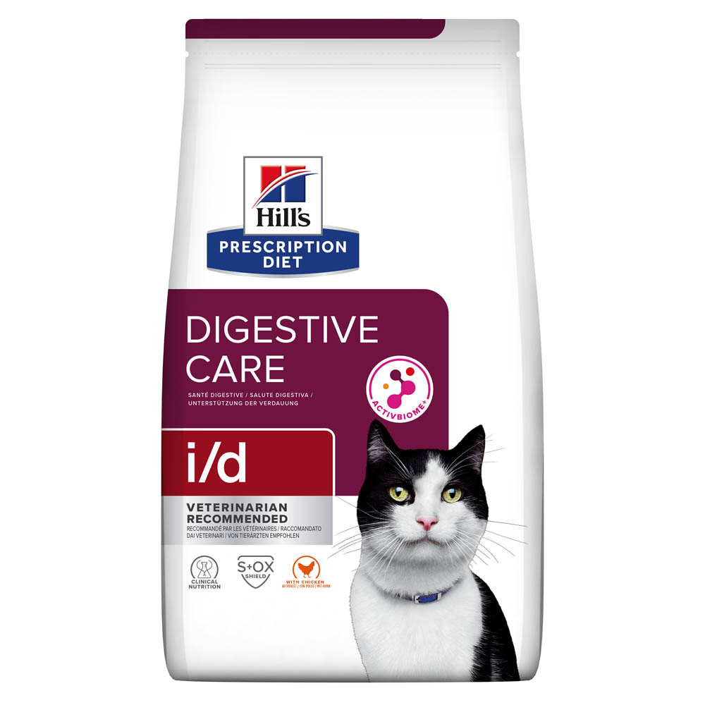 Hill's Prescription Diet Digestive Care - Kattenvoer - 8000 Gram - kip