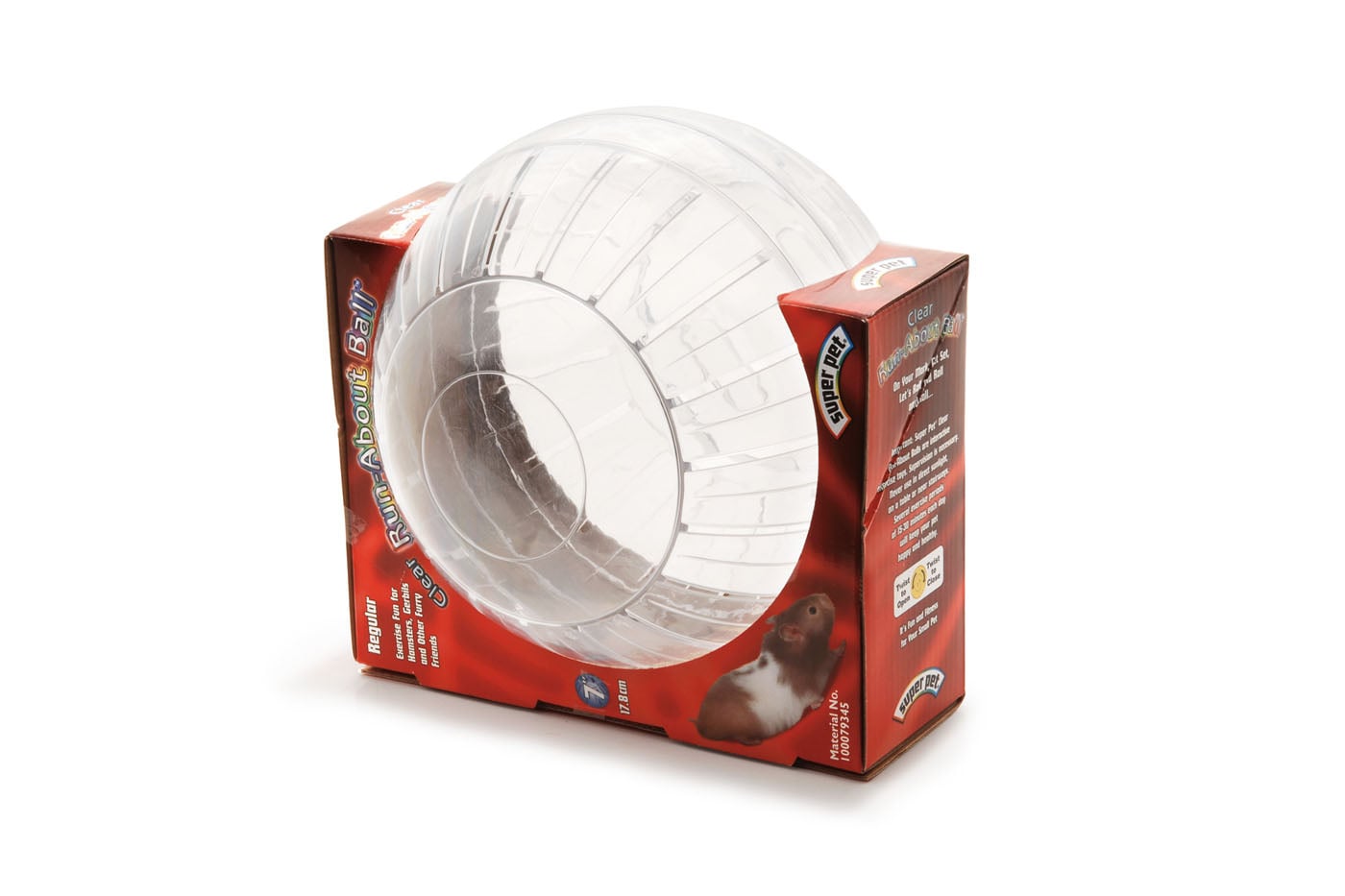 Beeztees Hamsterbal  Premium - Transparant - 20x19.5x18 cm