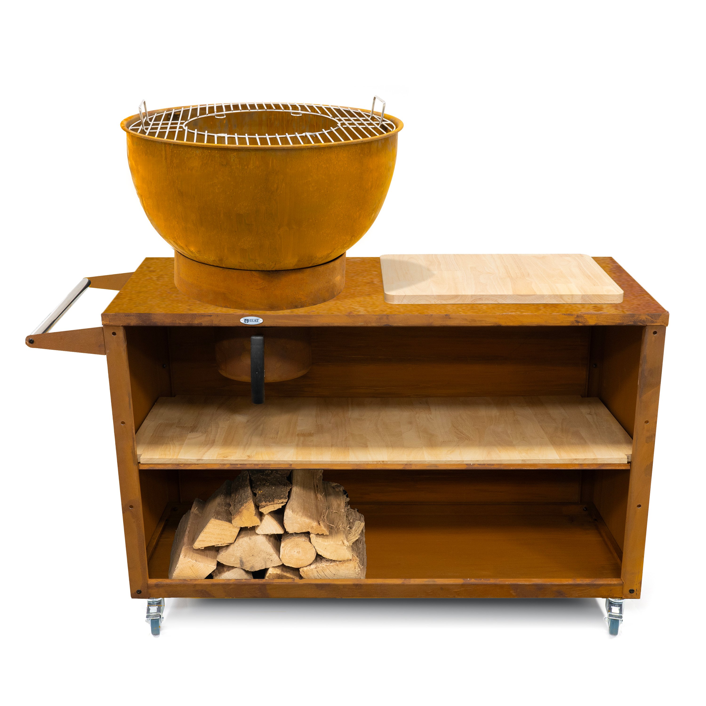 HEAT Trolle - Buitenkeuken - Roest