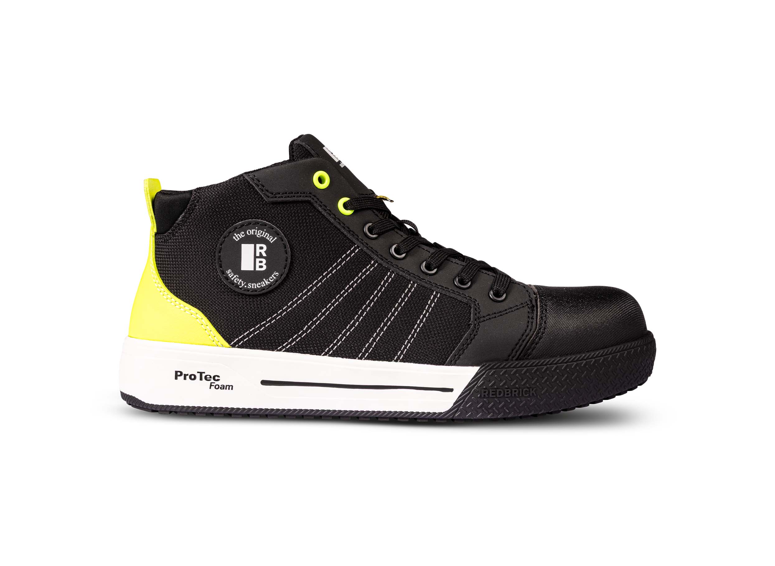 Redbrick Runner Hoog - Werkschoenen - Zwart - 40