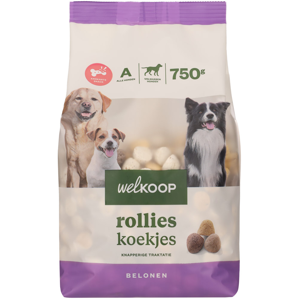 Welkoop Rollies - Hondenkoekjes - 750 Gram