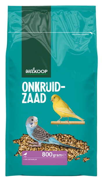 Welkoop Onkruidzaad - Vogelvoer - 800 Gram