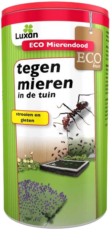 Luxan ECO Mierendood - Tegen mieren in de tuin - 500 Gram