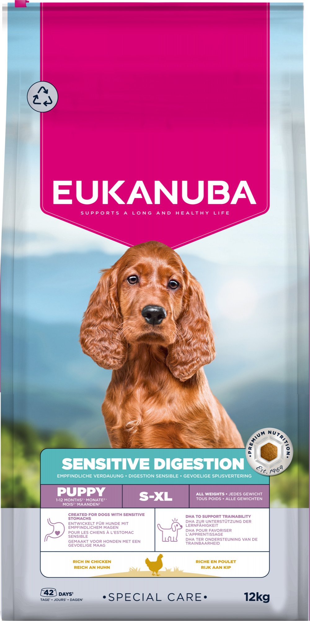Eukanuba Special Care Sensitive Digestion Puppy - Hondenvoer - 12 Kilogram